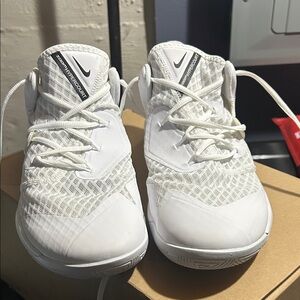Nike White Zoom HyperSpeed Court sneakers